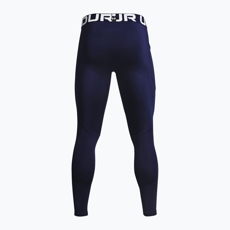 Легінси чоловічі Under Armour Ua Cg Armour Novelty Compression Leggings midnight navy/white 2