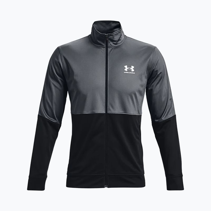 Кофта тренувальна чоловіча Under Armour Pique Track сіро-синя 1366202 4