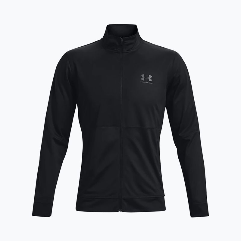 Кофта тренувальна чоловіча Under Armour Pique Track чорна 1366202