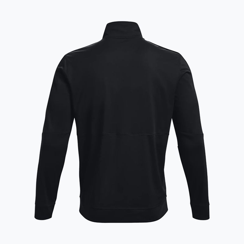 Кофта тренувальна чоловіча Under Armour Pique Track чорна 1366202 2