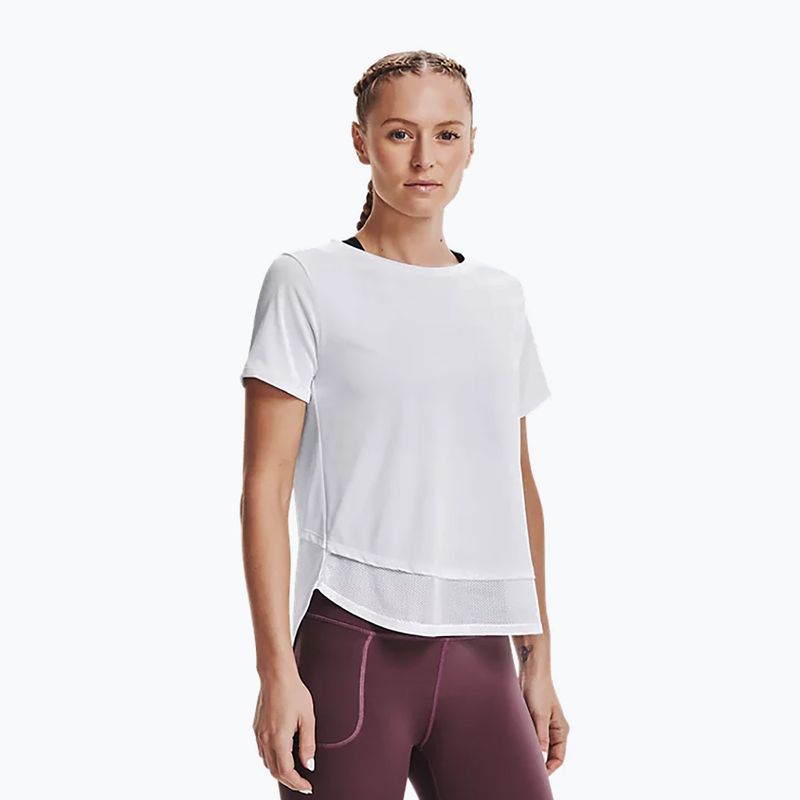 Футболка тренувальна жіноча Under Armour UA Tech Vent SS біла 1366129