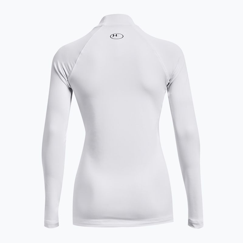 Кофта для тренувань жіноча Under Armour Authentics CG Mockneck white/black 8