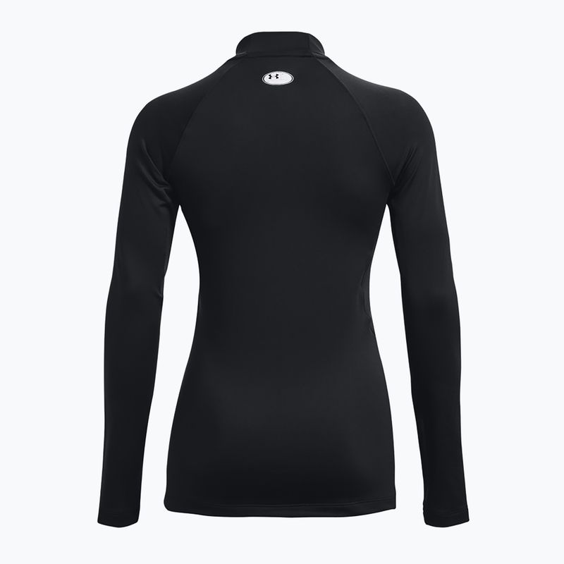 Кофта для тренувань жіноча Under Armour Authentics CG Mockneck black/white 6