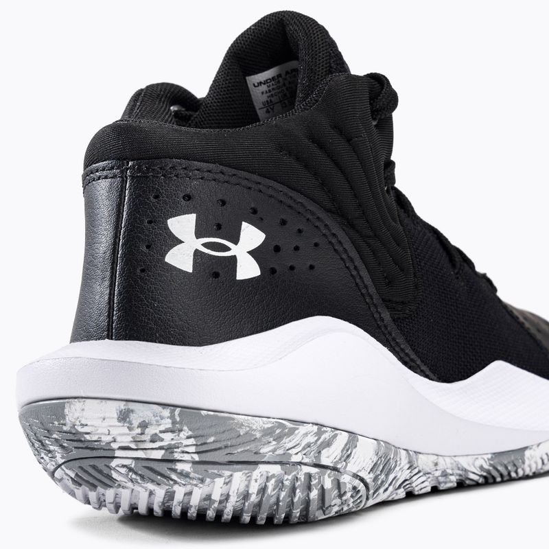 Кросівки для баскетболу дитячі Under Armour GS Jet '21 001 чорно-білі UAR-3024794001-001-4.5 8