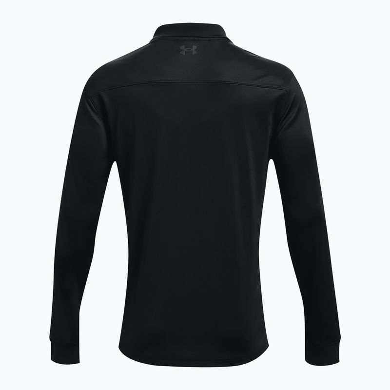 Чоловіче поло Under Armour Tactical Performance Polo 2.0 з довгим рукавом чорний/чорний 6