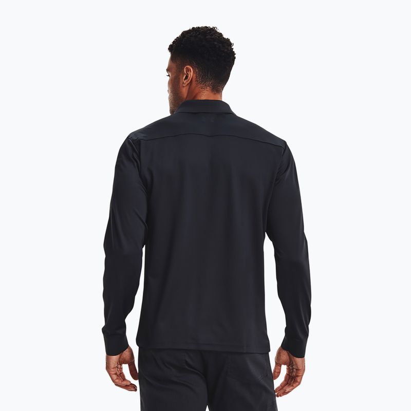 Чоловіче поло Under Armour Tactical Performance Polo 2.0 з довгими рукавами темно-синій/темно-синій 3