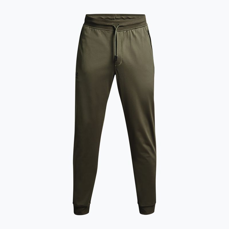 Штани чоловічі Under Armour Sportstyle Tricot Jogger marine od green / black 5