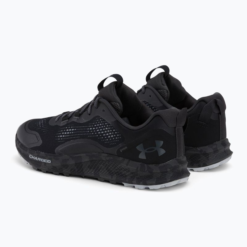 Кросівки для бігу чоловічі Under Armour Charged Bandit TR 2 чорні 3024186 3