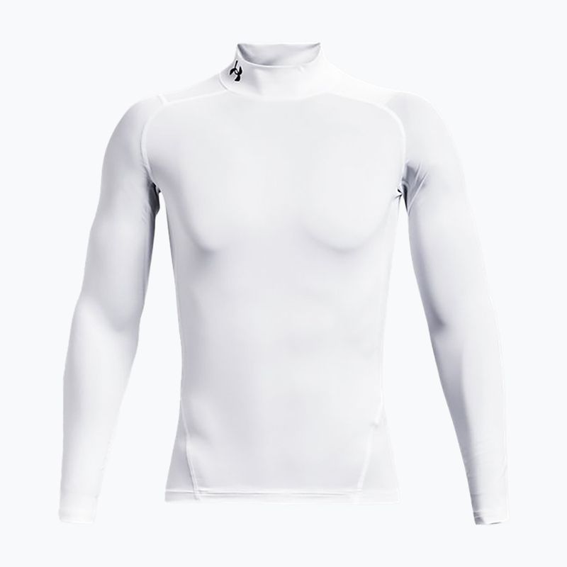 Футболка лонгслів чоловіча Under Armour Ua Hg Armour Comp Mock біла 1369606-100 5