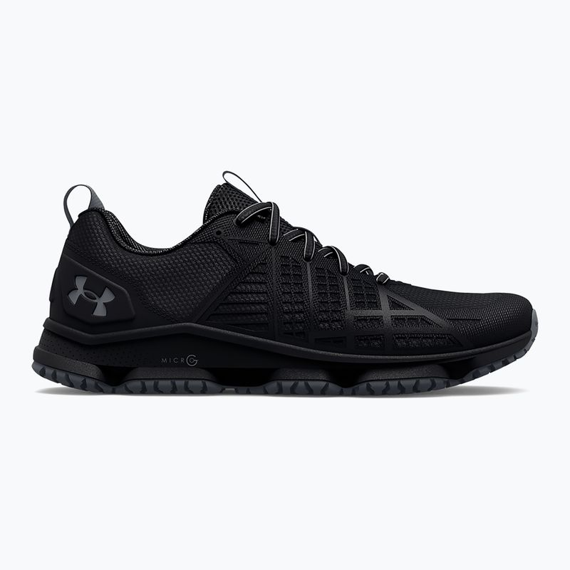 Кросівки чоловічі Under Armour MG Strikefast black/black/pitch gray 8