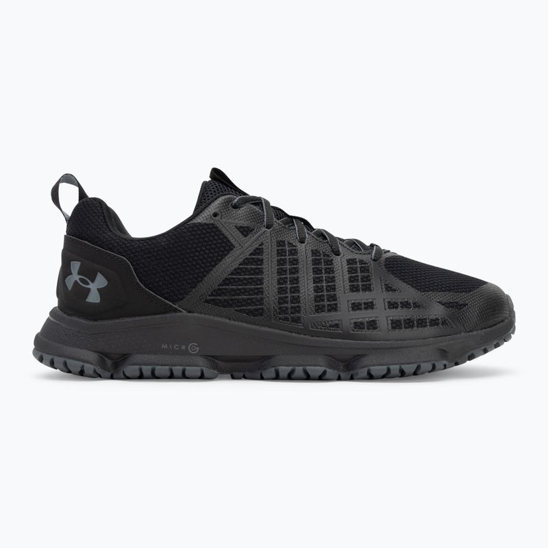 Кросівки чоловічі Under Armour MG Strikefast black/black/pitch gray 2