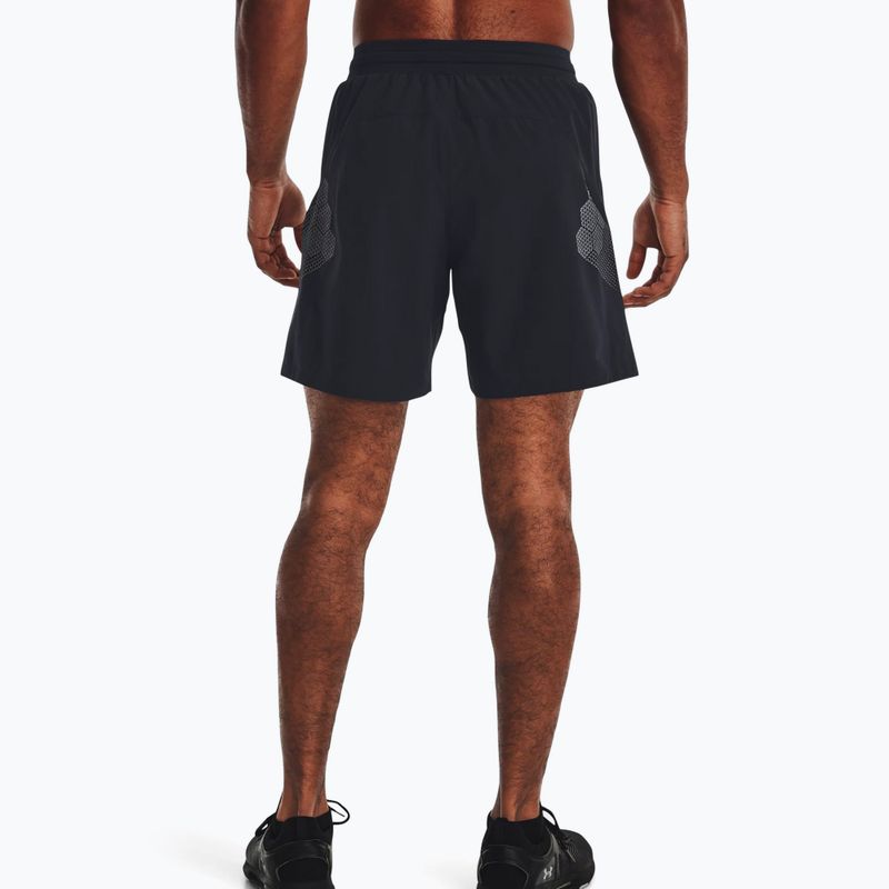 Шорти для тренувань чоловічі Under Armour UA Armourprint Woven чорні 1370416 2