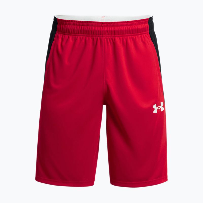 Шорти баскетбольні чоловічі Under Armour Baseline 10In 600 червоні 1370220-600-LG 5