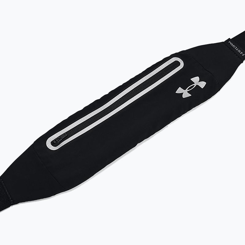 Пояс для бігу Under Armour Flex Speedpocket Run Belt чорний 1369219-001