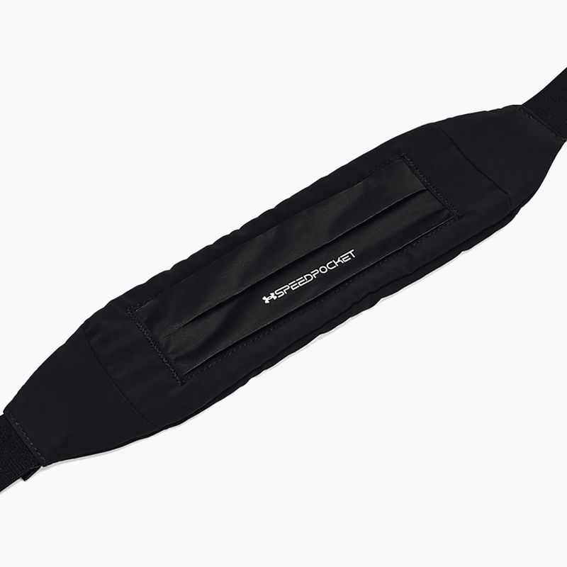 Пояс для бігу Under Armour Flex Speedpocket Run Belt чорний 1369219-001 2