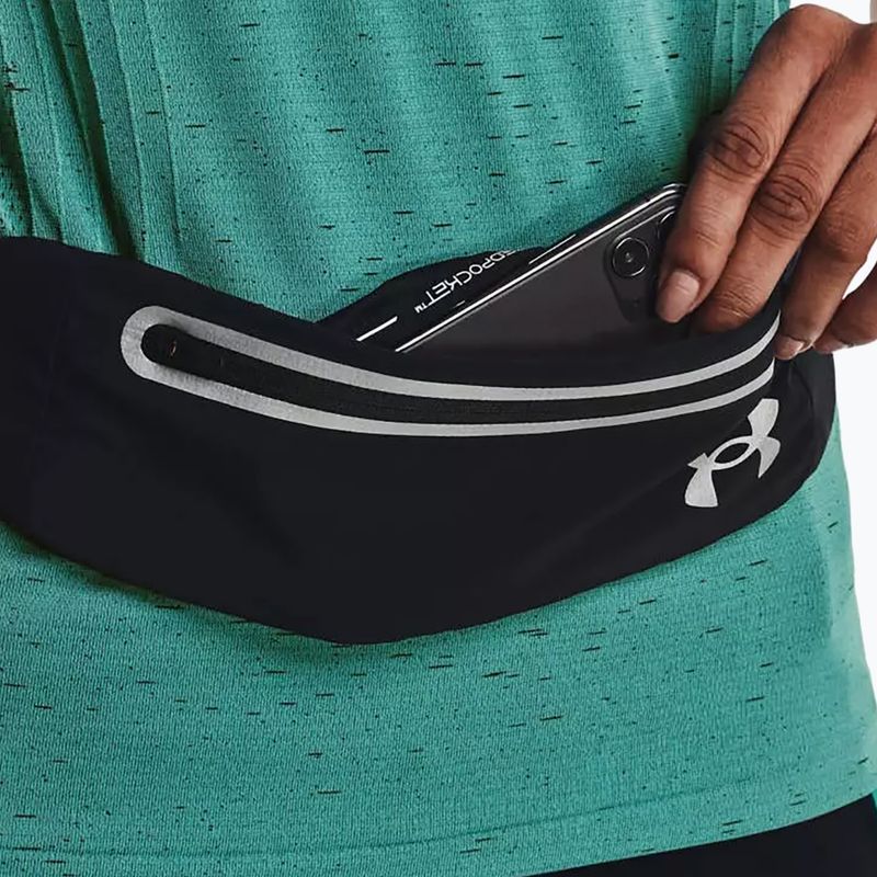 Пояс для бігу Under Armour Flex Speedpocket Run Belt чорний 1369219-001 6