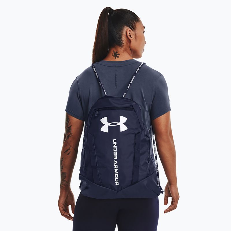 Підсумок Under Armour Undeniable Sackpack 20 л темно-синій/північний темно-синій/металік сріблястий 6