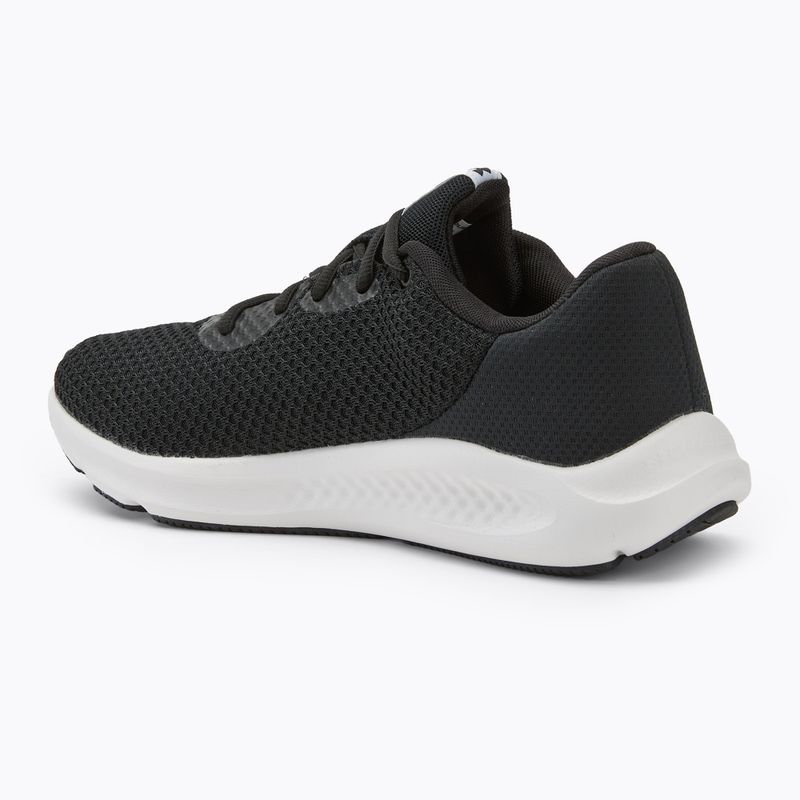 Кросівки для бігу чоловічі Under Armour Charged Pursuit 3 black/black/white 3