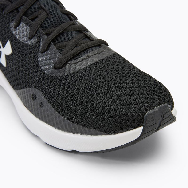Кросівки для бігу чоловічі Under Armour Charged Pursuit 3 black/black/white 7