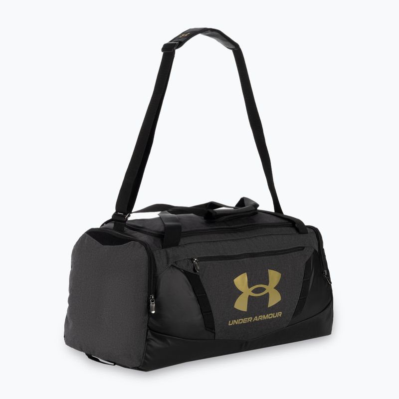 Сумка дорожня Under Armour UA Undeniable 5.0 Duffle MD 58 l чорно-сіра 1369223 2