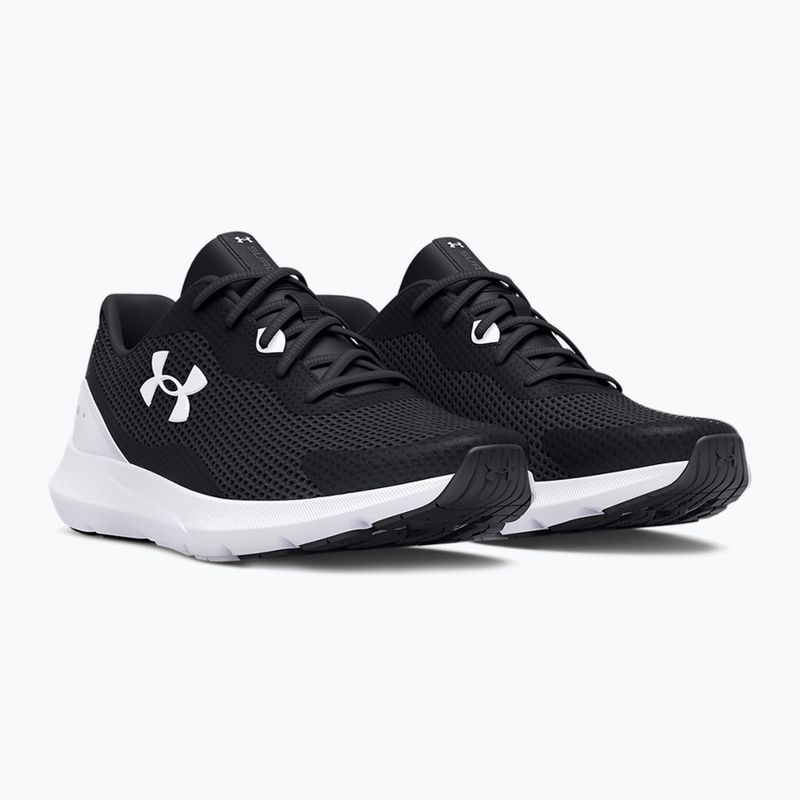 Кросівки для бігу чоловічі Under Armour Surge 3 чорно-білі 3024883 13