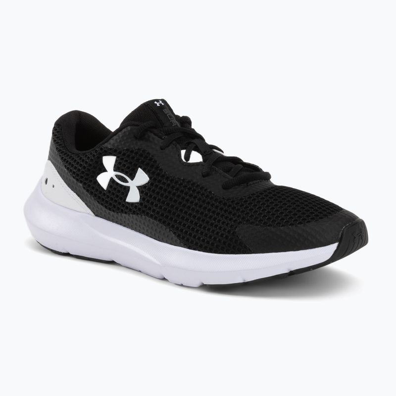 Кросівки для бігу чоловічі Under Armour Surge 3 чорно-білі 3024883