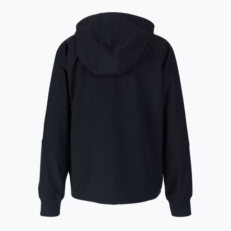 Куртка з капюшоном жіноча Under Armour Woven чорно-біла 1369889 2