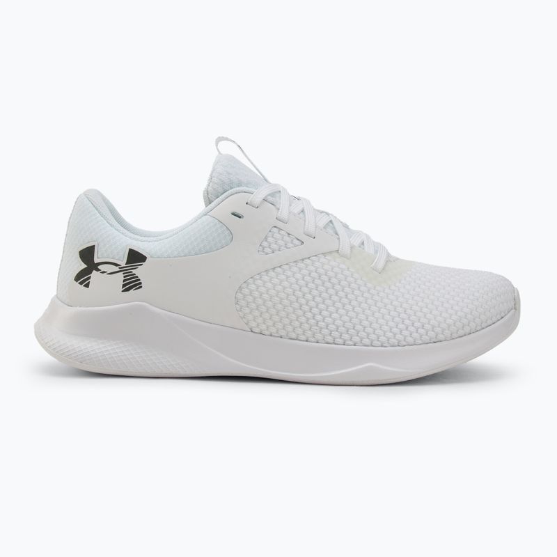 Кросівки для тренувань жіночі Under Armour W Charged Aurora 2 white/white/metallic warm silver 2