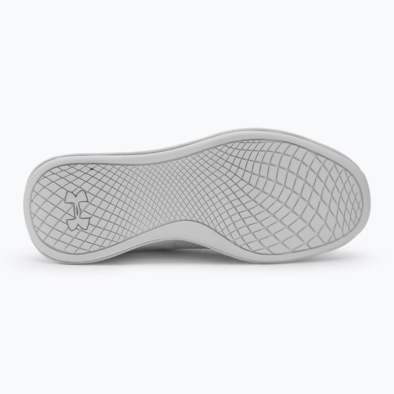 Кросівки для тренувань жіночі Under Armour W Charged Aurora 2 white/white/metallic warm silver 4