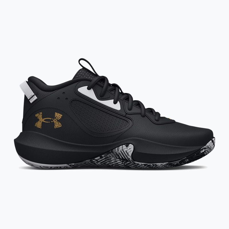 Кросівки для баскетболу Under Armour Lockdown 6 black/black/metallic gold 11