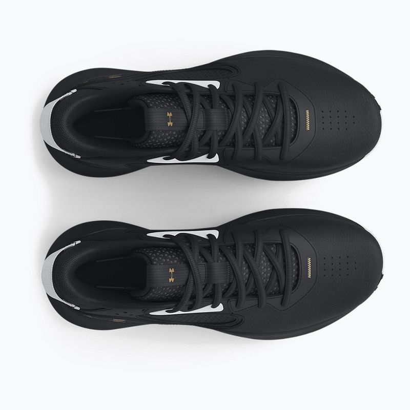 Кросівки для баскетболу Under Armour Lockdown 6 black/black/metallic gold 14