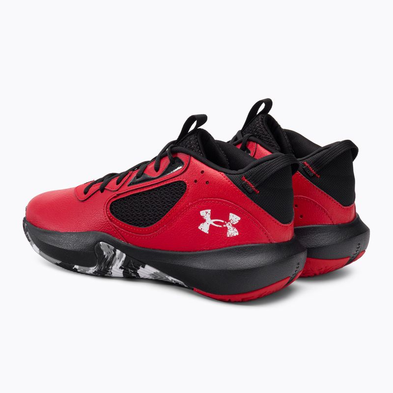Кросівки для баскетболу чоловічі Under Armour Lockdown 6 червоні 3025616-600 3
