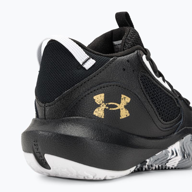 Кросівки для баскетболу Under Armour Lockdown 6 black/black/metallic gold 9