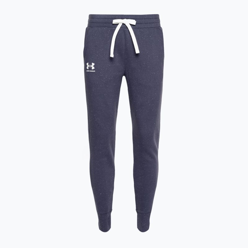Шорти тренувальні жіночі Under Armour Rival Fleece Joggers tempered steel/white 5