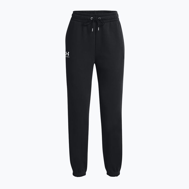 Штани для тренувань жіночі Under Armour Essential Fleece Joggers black/white 5