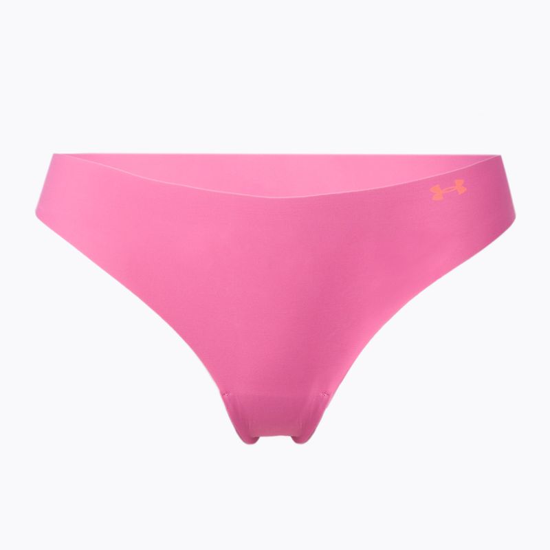 Труси безшовні жіночі Under Armour Ps Thong 3 шт. рожеві 1325617-669 2