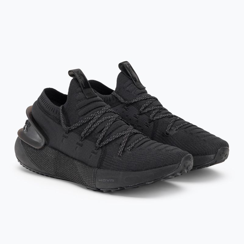 Кросівки для бігу чоловічі Under Armour HOVR Phantom 3 чорні 3025516-002 4