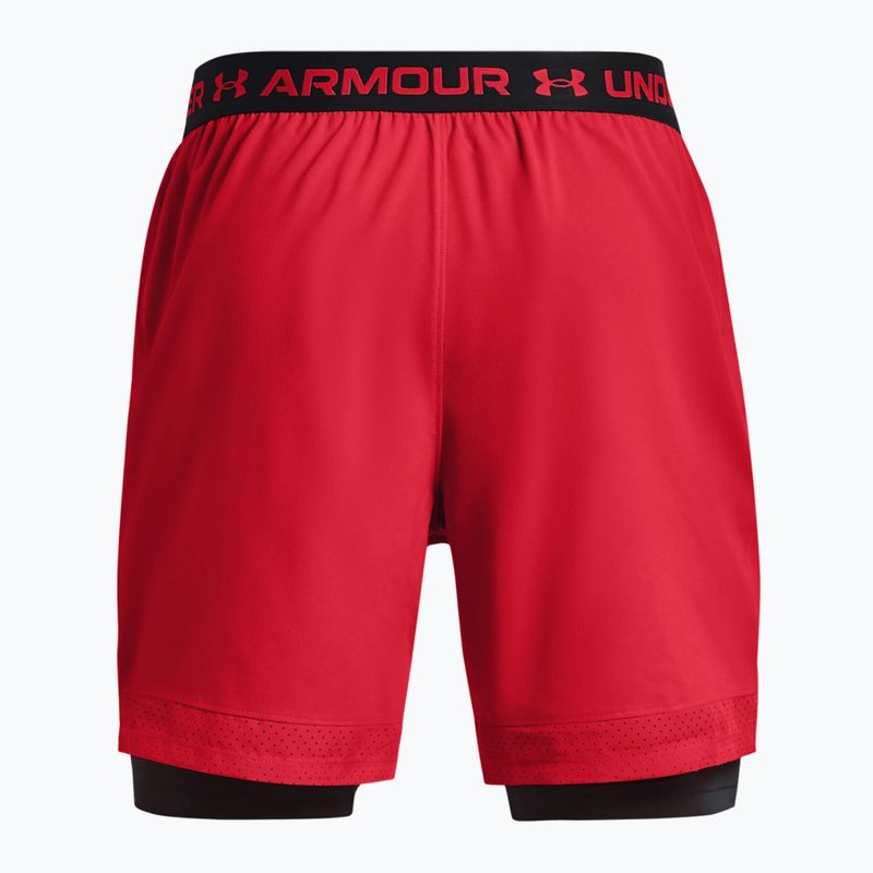 Шорти тренувальні 2-в-1 чоловічі Under Armour UA Vanish Woven Sts червоні 1373764 2