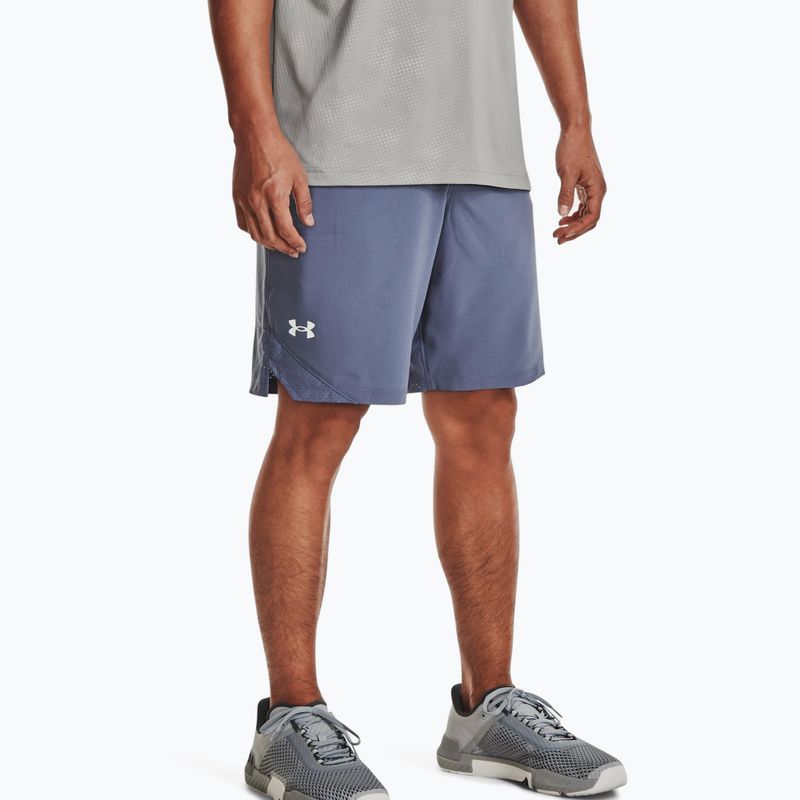 Шорти для тренувань чоловічі Under Armour UA Vanish Woven 8in блакитні 1370382 3