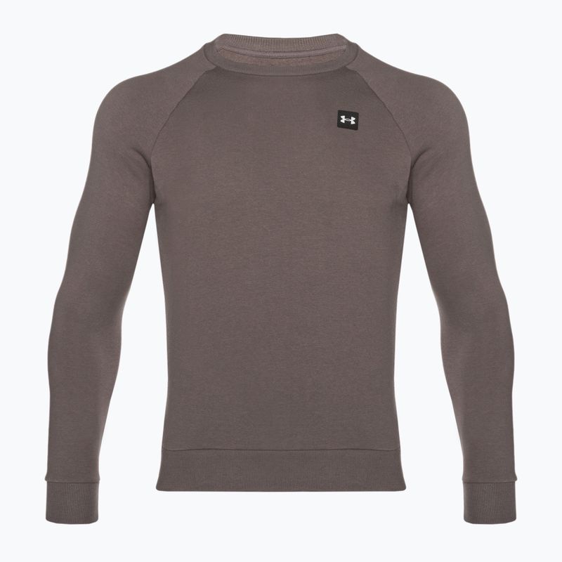 Кофта чоловіча Under Armour Rival Fleece Crew brown 5