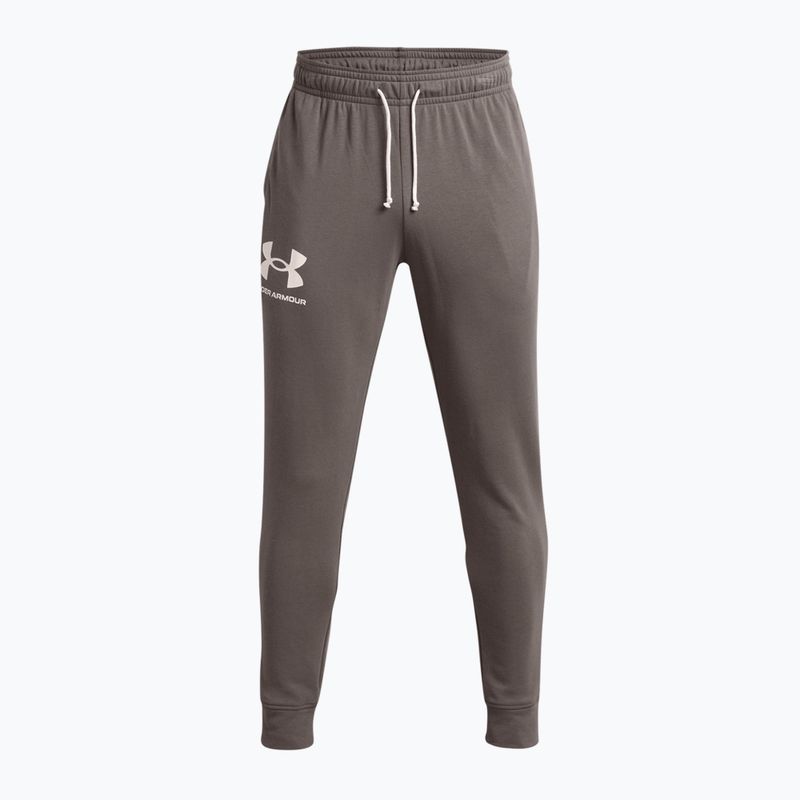Спортивні штани чоловічі Under Armour Ua Rival Terry Jogger 176 сірі 1361642-176
