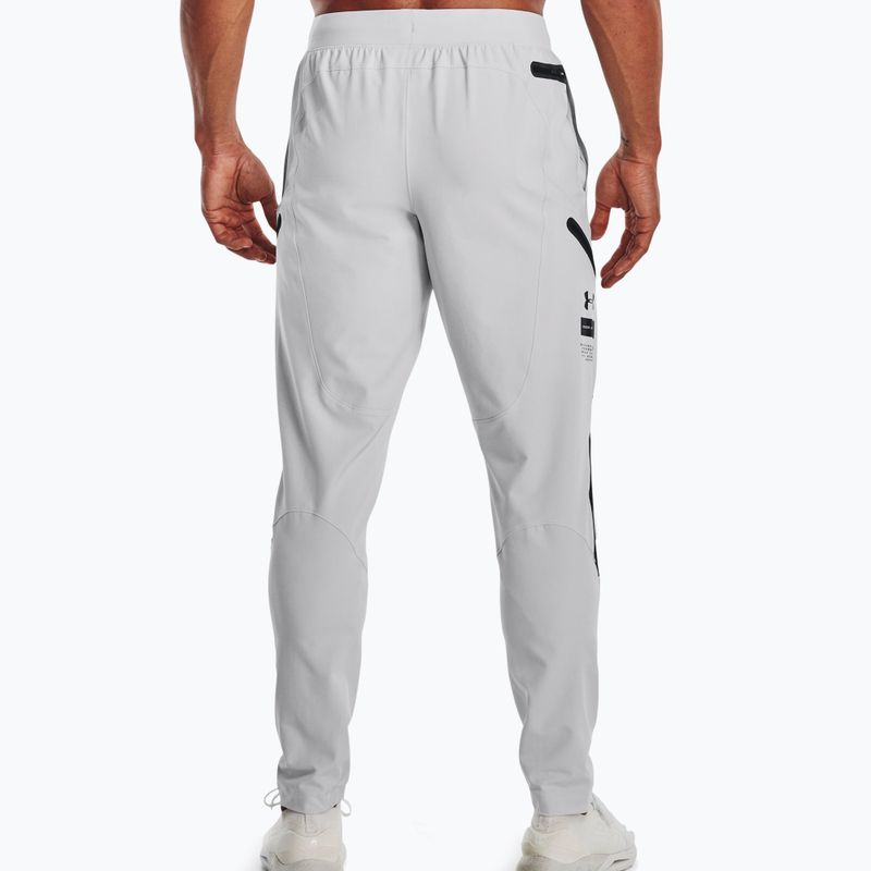 Штани тренувальні чоловічі Under Armour Unstoppable Cargo сірі 1352026 3