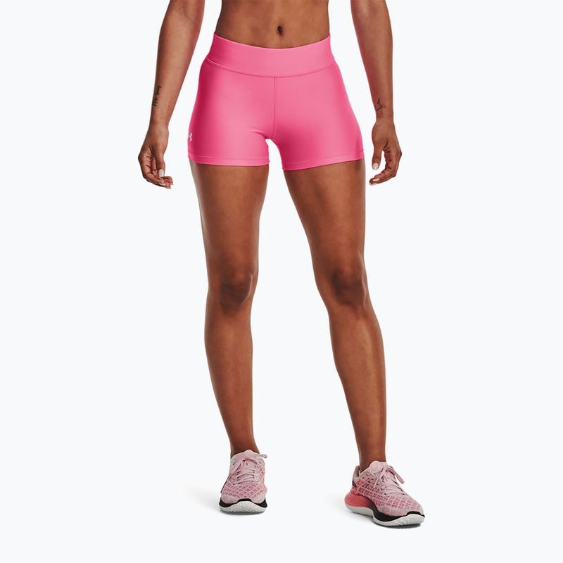 Шорти для тренувань жіночі Under Armour Armour Mid Rise рожеві 1360925