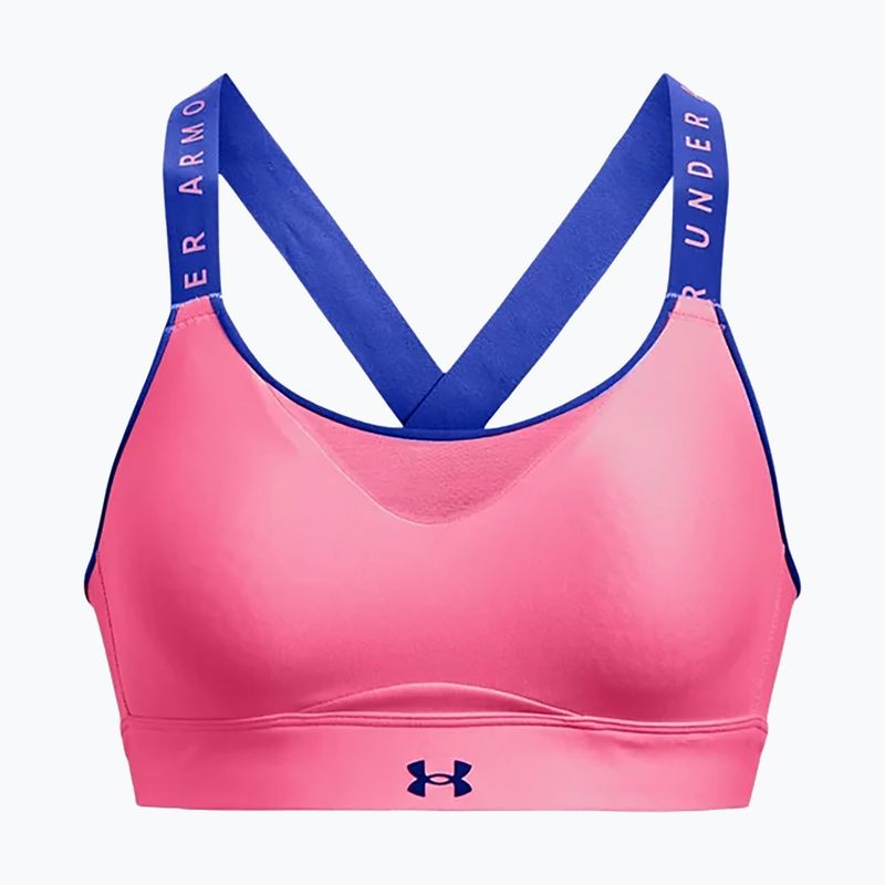 Бюстгальтер спортивний Under Armour Infinity High рожевий 1351994 3