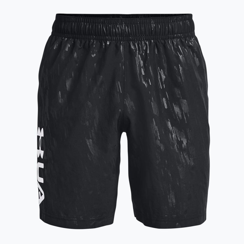 Шорти для тренувань чоловічі Under Armour UA Woven Emboss чорні 1361432