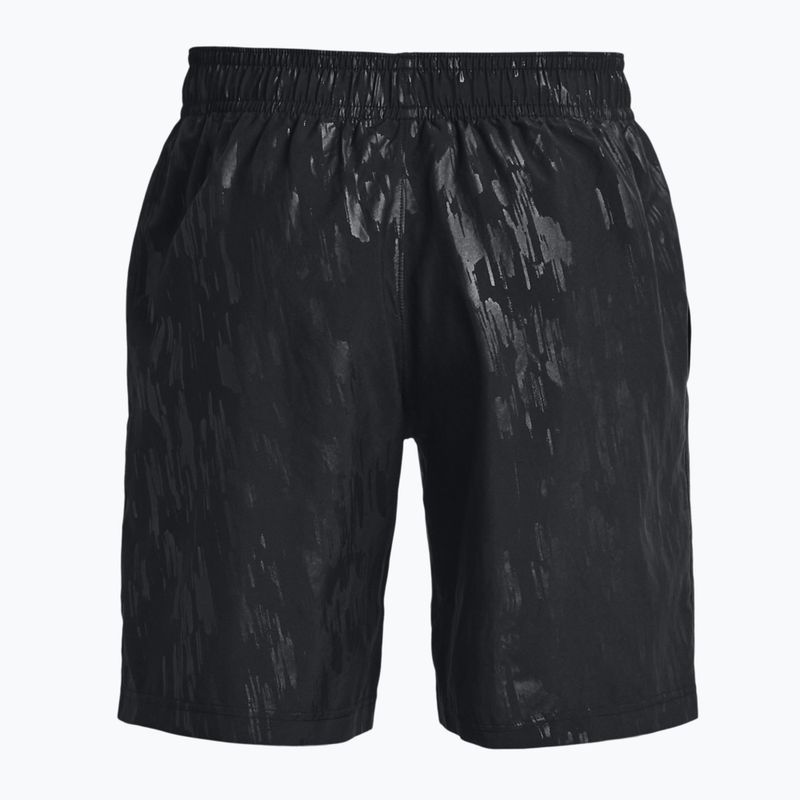 Шорти для тренувань чоловічі Under Armour UA Woven Emboss чорні 1361432 2