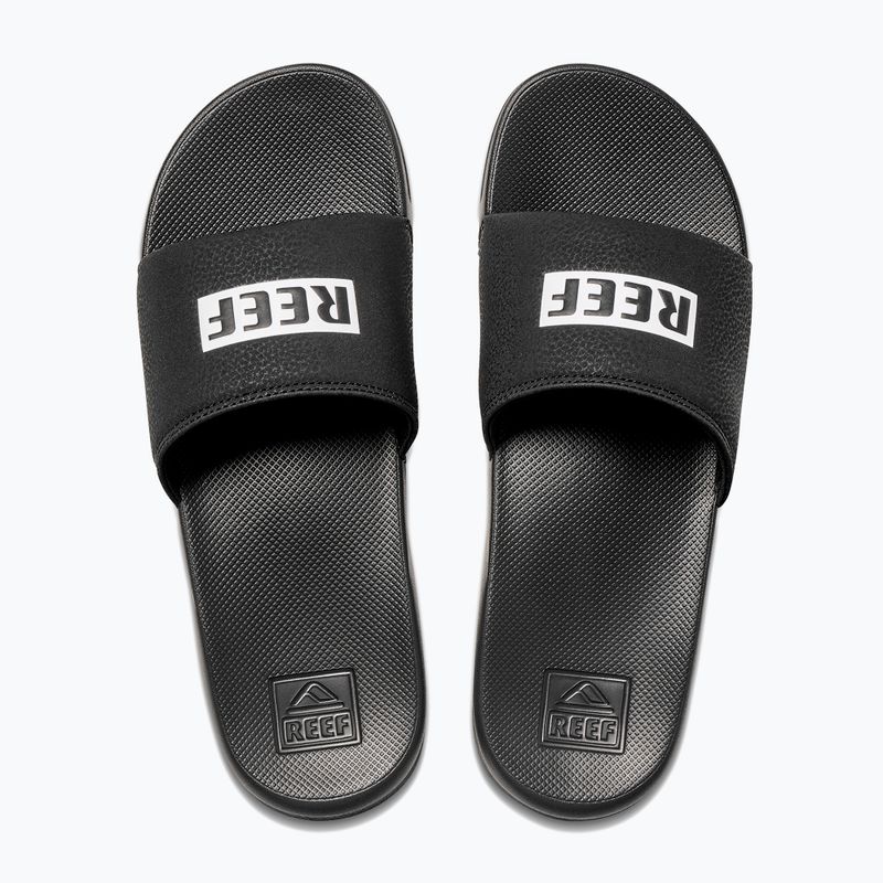 Шльопанці чоловічі REEF One Slide чорно-білі CI7076 11