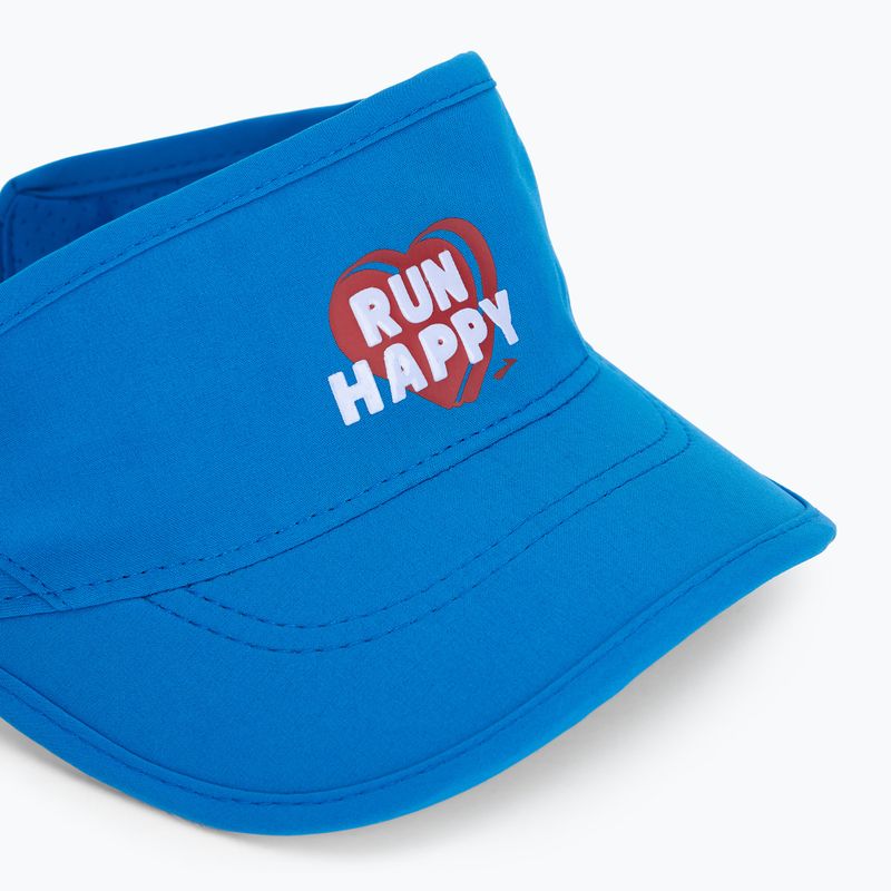 Козирок для бігу жіночий Brooks Chaser Visor bluetiful/run happy heart 3