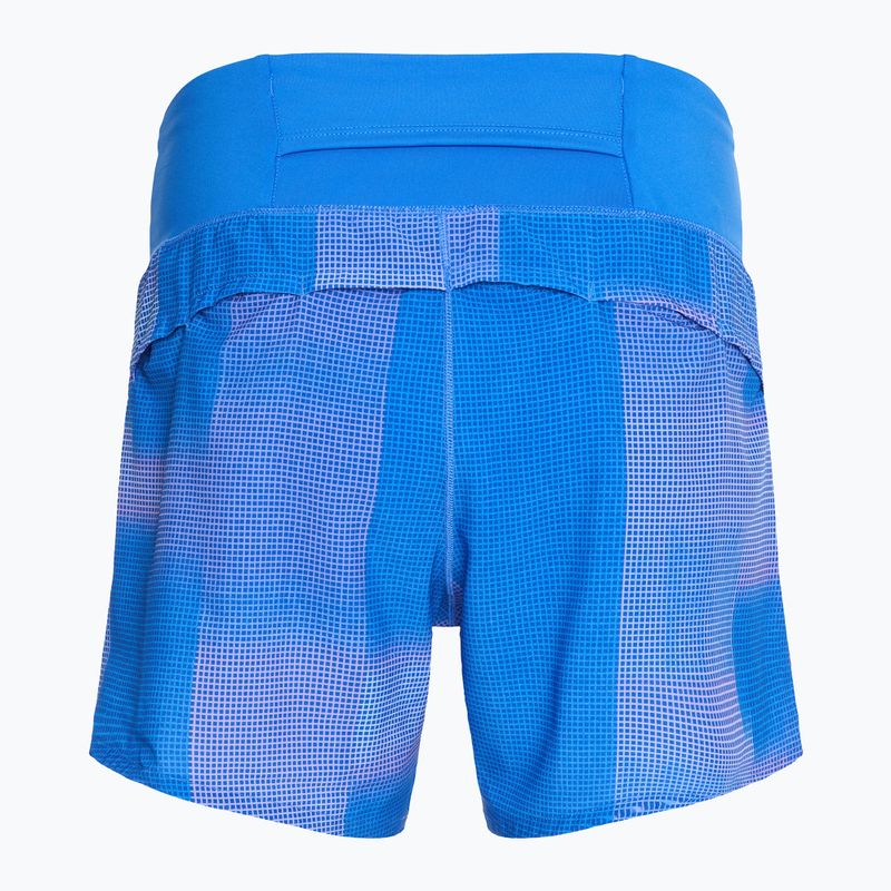 Шорти для бігу жіночі Brooks Chaser 5" blue altitude print 2
