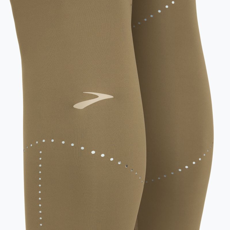 Легінси для бігу жіночі Brooks Method 7/8 Tight dark oatmeal 3